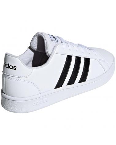 Deportivas de Niña y Niño ADIDAS GRAND COURT K EF0103 BLANCO