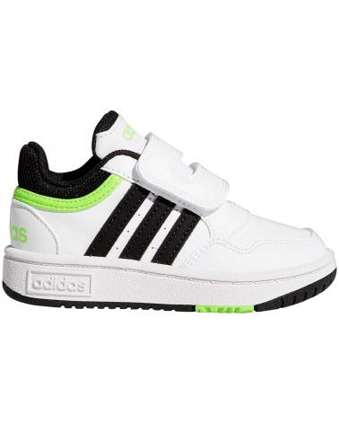 Sneaker für Mädchen und Junge ADIDAS GW0441 ZAPATILLAS HOOPS 3 0 CF BLANCO