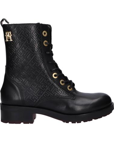 Stivali per Donna TOMMY HILFIGER FW0FW06817 BIKER BOOT BDS BLACK