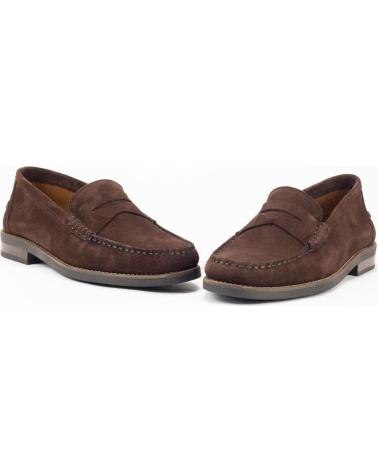 Halbschuhe für Herren KESLEM 4402 MARRON