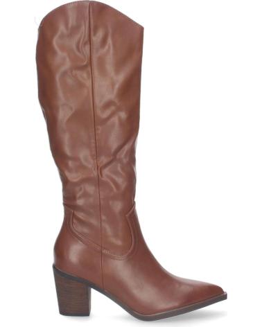 Bottes pour Femme PUNTOSALAO BOTAS ALTAS TACON MEDIO COMODO Y PUNTA FINA MUJER COLOR MARR VARIOS COLORES