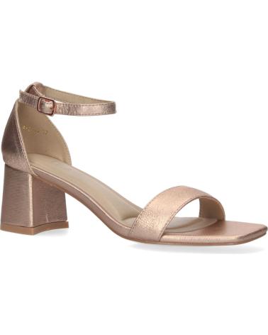 Sandali per Donna PUNTOSALAO SANDALIAS DE TACON MEDIO COMODO MUJER COLOR CHAMPAN Z-2235 VARIOS COLORES