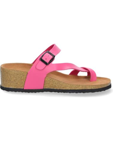 Sandalen für Damen PUNTOSALAO SANDALIAS DE CUNA BIO TIPO ESCLAVA MUJER COLOR FUCSIA M-28 VARIOS COLORES