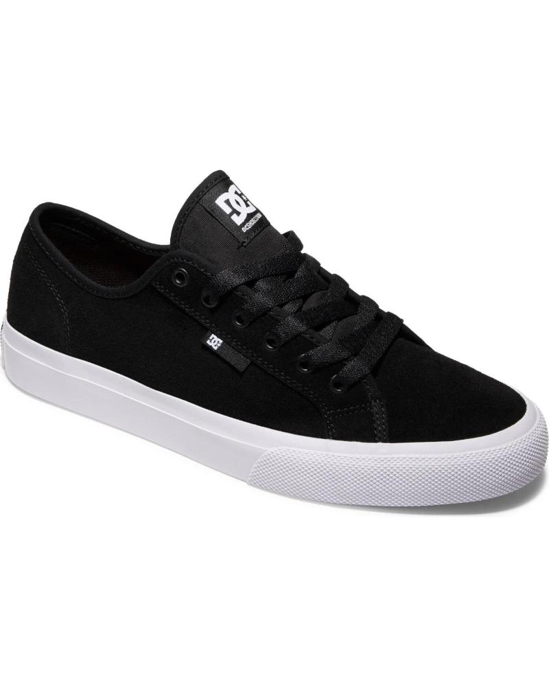 Sneaker für Damen und Herren und Mädchen und Junge DC SHOES ZAPATILLAS MANUAL S M SHOE BKW BLACK MULTICOLOR