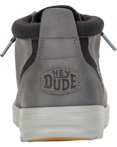 Bottines pour Homme HEY DUDE WALLY MID GRIPR CLASSIC GRIS