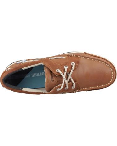 Nauticos per Uomo SEBAGO INFORMALES HOMBRE MODELO TRITON THREE COLOR MARRON COGNAC