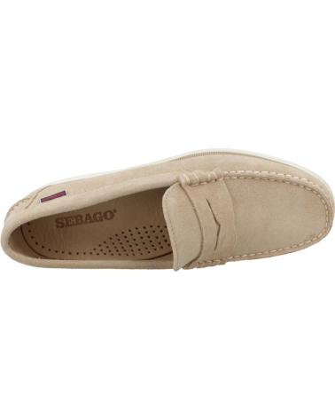 Mocassins de Homem SEBAGO MOCASINES HOMBRE MODELO DAN BOAT FLESH COLOR AZUL BEIGECAMEL