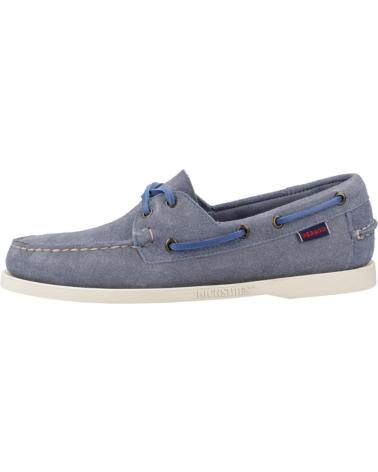 Man Mocasines SEBAGO MOCASINES HOMBRE MODELO DOCKSIDES PORTLAND FLESH COLOR AZUL INDIGO