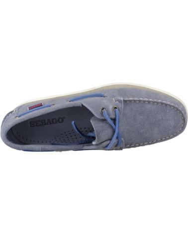 Mocassins de Homem SEBAGO MOCASINES HOMBRE MODELO DOCKSIDES PORTLAND FLESH COLOR AZUL INDIGO