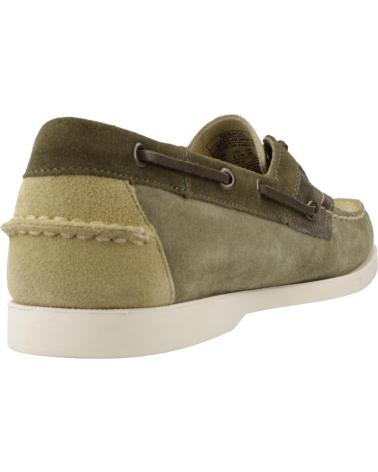 Man Mocasines SEBAGO MOCASINES HOMBRE MODELO ROSSISLAND JIB COLOR VERDE MILITARY