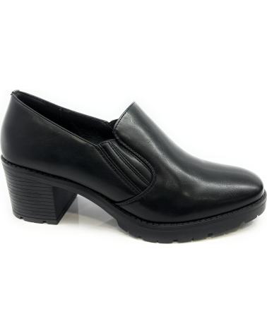Sapatos de Mulher LEONAL ZAPATO MUJER TACON ABOTINADO ELASTICOS C NEGRO