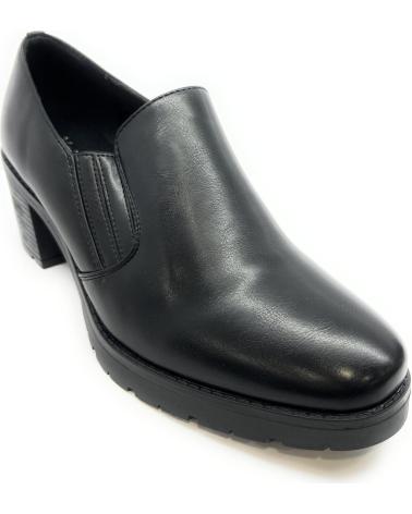 Scarpe per Donna LEONAL ZAPATO MUJER TACON ABOTINADO ELASTICOS C NEGRO