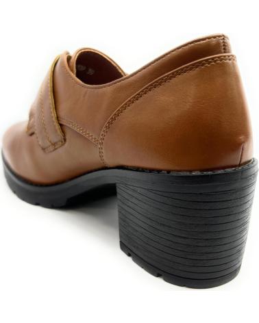 Sapatos de Mulher CHIC VISION ZAPATO VELCRO TACON COMODO RELAX MARRóN