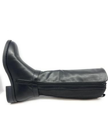 Bottes pour Femme CHIC VISION BOTA MUJER ALTA ELASTICO PLANA NEGRO