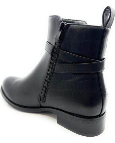 Bottines pour Femme CHIC VISION BOTIN MUJER PLANO HEBILLAS CREMALLERA NEGRO