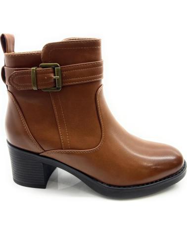Bottines pour Femme CHIC VISION BOTIN MUJER TACON CREMALLERA HEBILLA MARRóN