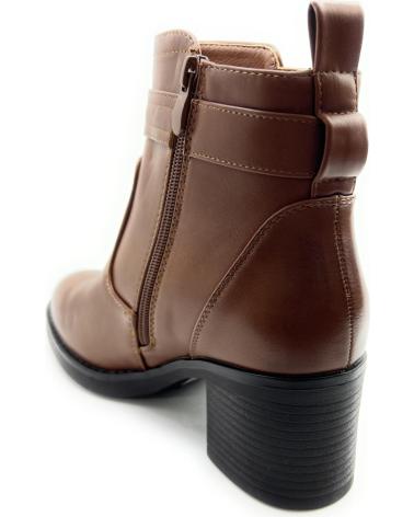 Bottines pour Femme CHIC VISION BOTIN MUJER TACON CREMALLERA HEBILLA MARRóN