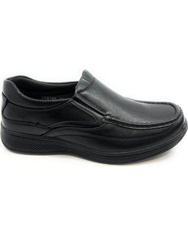 Halbschuhe für Herren CHIC VISION ZAPATOS CABALLERO MOCASIN PISO GOMA NEGRO