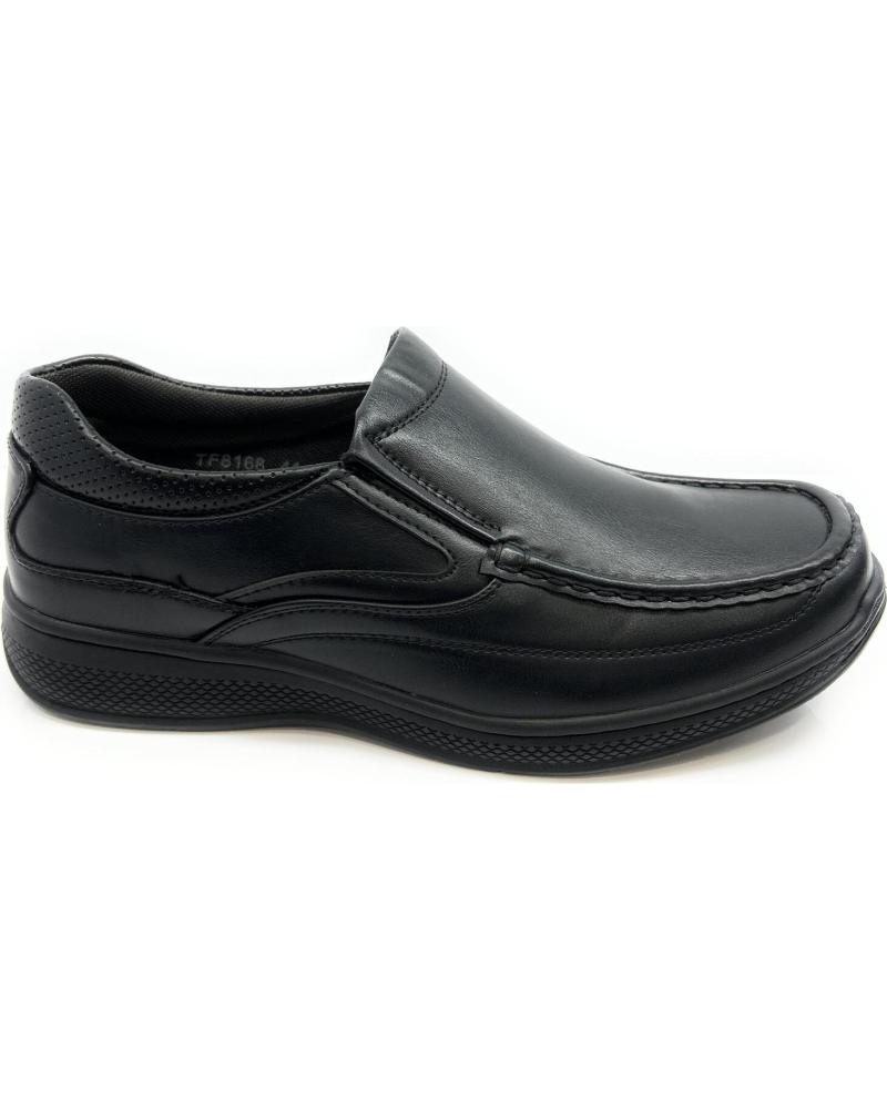Halbschuhe für Herren CHIC VISION ZAPATOS CABALLERO MOCASIN PISO GOMA NEGRO