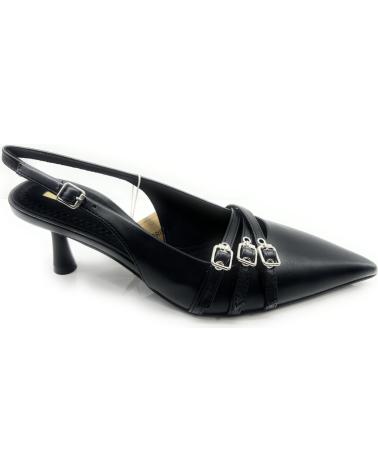 Sandalen für Damen CHIC VISION ZAPATOS SALON DESTALONADO CORINA HEBILLA NEGRO