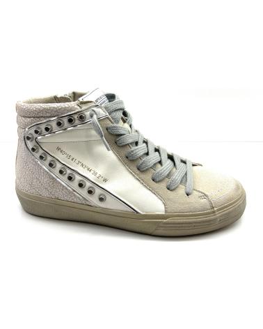 Sneaker-De-Mujer-CHIC-VISION-BOTIN-DEPORTIVO-MUJER-CORINA-CORDON-CREM-BLANCO