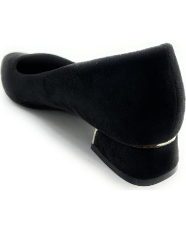 Woman shoes KISS LEISS SALONES MUJER TACON BAJO VESTIR NEGRO