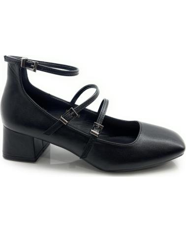 Woman shoes KISS LEISS ZAPATOS SALON MUJER PULSERAS HEBILLAS NEGRO