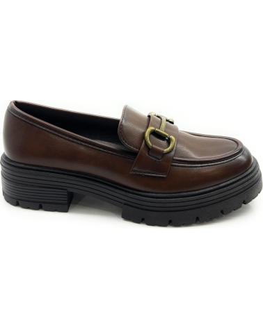 Mocassins de Mulher CHIC VISION MOCASIN HEBILLA CONFORT MARRóN