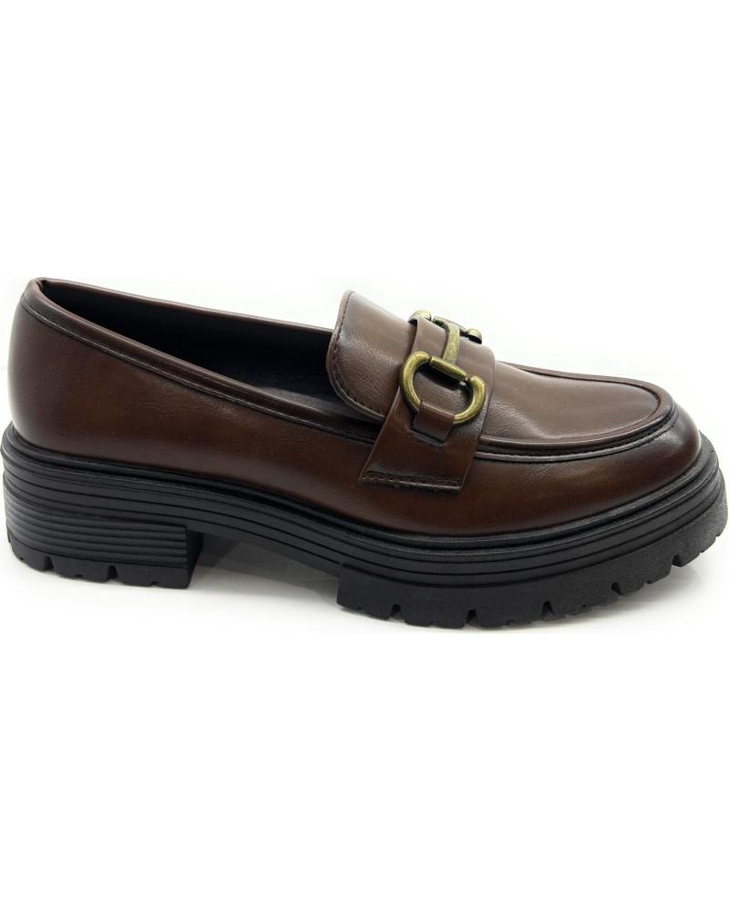 Mocassins de Mulher CHIC VISION MOCASIN HEBILLA CONFORT MARRóN