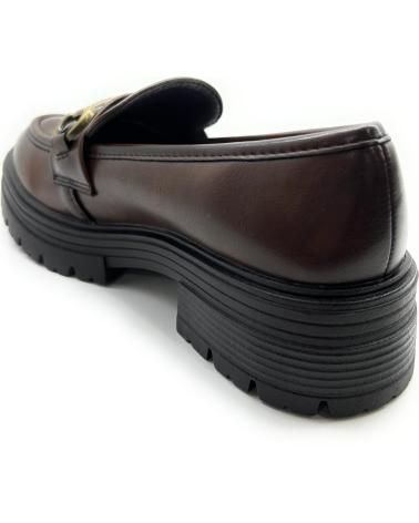 Mocassins de Mulher CHIC VISION MOCASIN HEBILLA CONFORT MARRóN