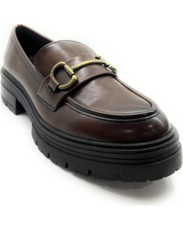 Mocassins de Mulher CHIC VISION MOCASIN HEBILLA CONFORT MARRóN