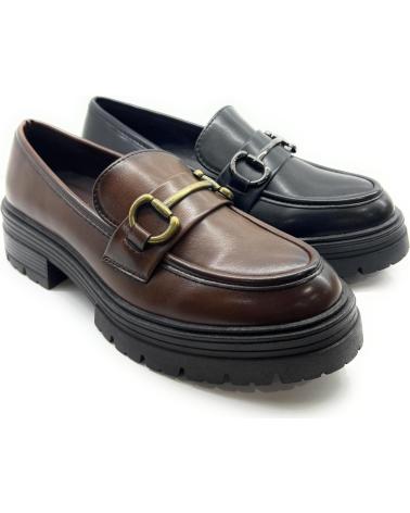 Woman Mocasines CHIC VISION MOCASIN HEBILLA CONFORT NEGRO