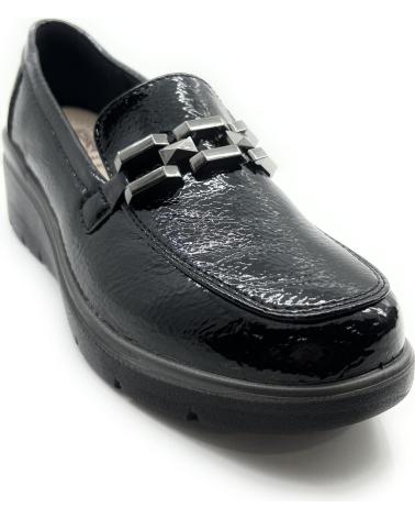 Chaussures pour Femme CHIC VISION MOCASIN MUJER CHAROL CUNA CONFORT HEBILL NEGRO