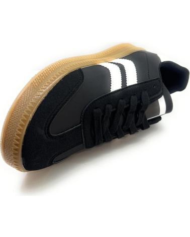 Sneaker für Damen KISS LEISS DEPORTES CORDON PISO CREPE NEGRO