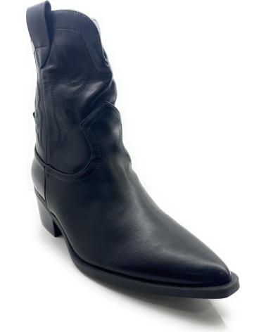 Botas de Mujer KISS LEISS BOTIN COWBOY MUJER ANTELINA TACON NEGRO