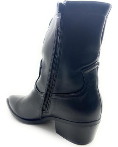 Botas de Mujer KISS LEISS BOTIN COWBOY MUJER ANTELINA TACON NEGRO