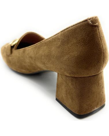 Schuhe für Damen CHIC VISION ZAPATOS TACON ANCHO ANTELINA HEBILLA MARRóN