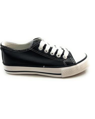 girl Trainers BUBBLE BOBBLE LONAS BASKET NINOS PUNTERA MATERIAL CORD NEGRO