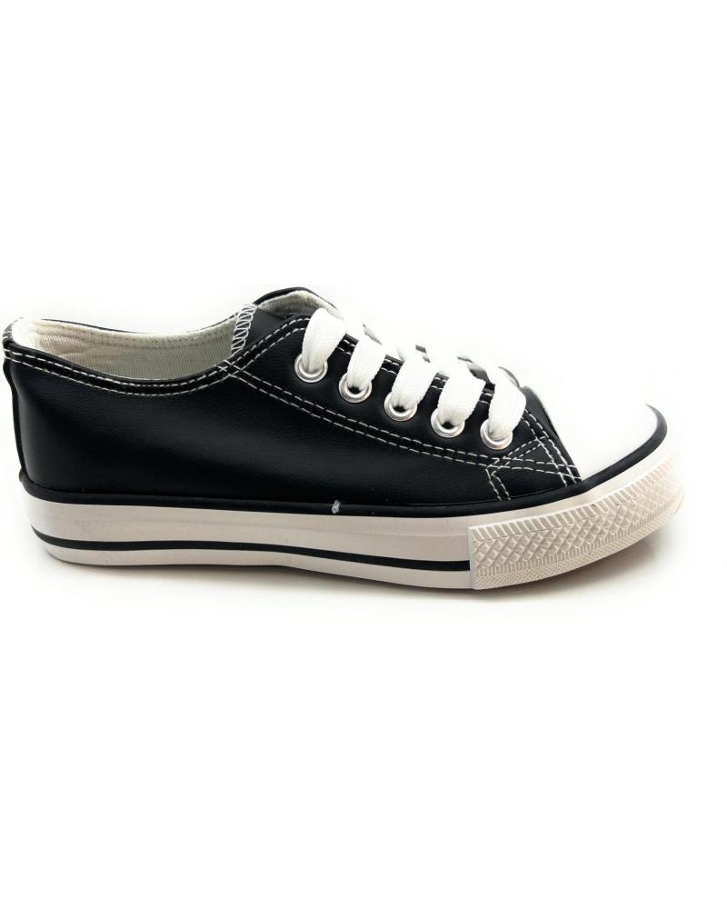 girl Trainers BUBBLE BOBBLE LONAS BASKET NINOS PUNTERA MATERIAL CORD NEGRO