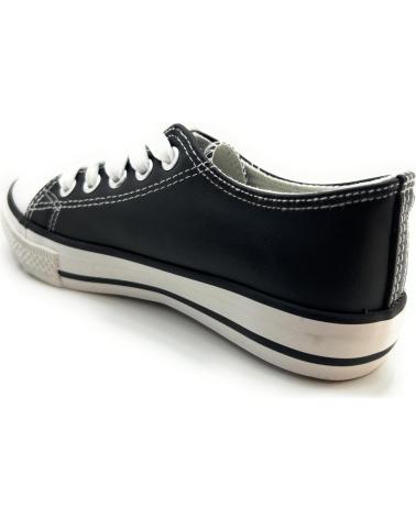 girl Trainers BUBBLE BOBBLE LONAS BASKET NINOS PUNTERA MATERIAL CORD NEGRO