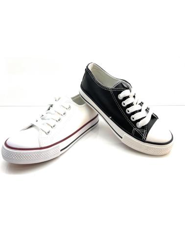girl Trainers BUBBLE BOBBLE LONAS BASKET NINOS PUNTERA MATERIAL CORD NEGRO