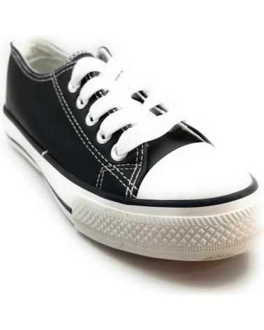 girl Trainers BUBBLE BOBBLE LONAS BASKET NINOS PUNTERA MATERIAL CORD NEGRO