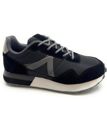 Sportivo-De-Niño-DEMAX-DEPORTES-MUJER-RUNNING-CORDON-CASUAL-NEGRO