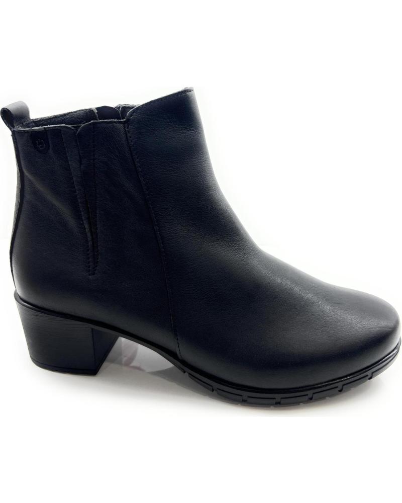 Bottines-De-Mujer-CHIC-VISION-BOTIN-TACON-PIEL-CREMALLERA-VALERIAS-NEGRO
