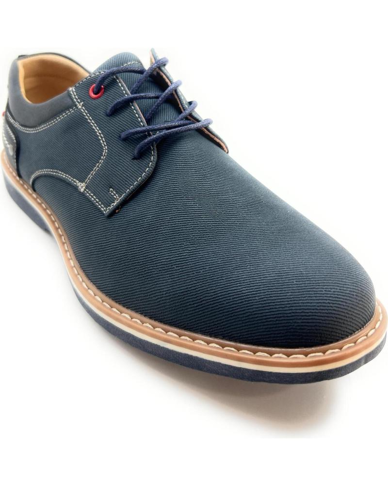 Schuhe für Herren CHIC VISION ZAPATOS CABALLERO BLUCHER CASUAL PISO GO AZUL