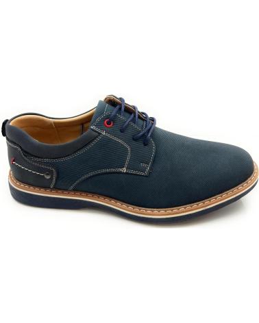 Schuhe für Herren CHIC VISION ZAPATOS CABALLERO BLUCHER CASUAL PISO GO AZUL