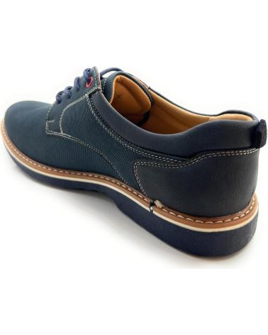 Schuhe für Herren CHIC VISION ZAPATOS CABALLERO BLUCHER CASUAL PISO GO AZUL