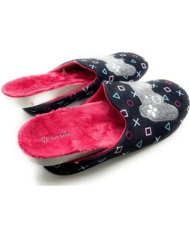 Pantufas de Homem CHIC VISION ZAPATILLAS CASA GARZON CABALLERO PLAY NEGRO