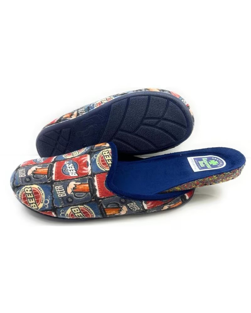 Pantufas de Homem CHIC VISION CHINELOS DE CASA PARA ANATÓMICOS AZUL