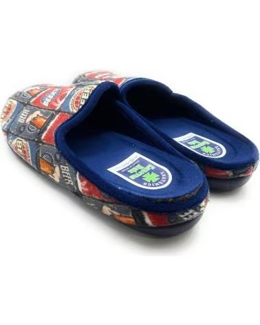 Pantufas de Homem CHIC VISION CHINELOS DE CASA PARA ANATÓMICOS AZUL